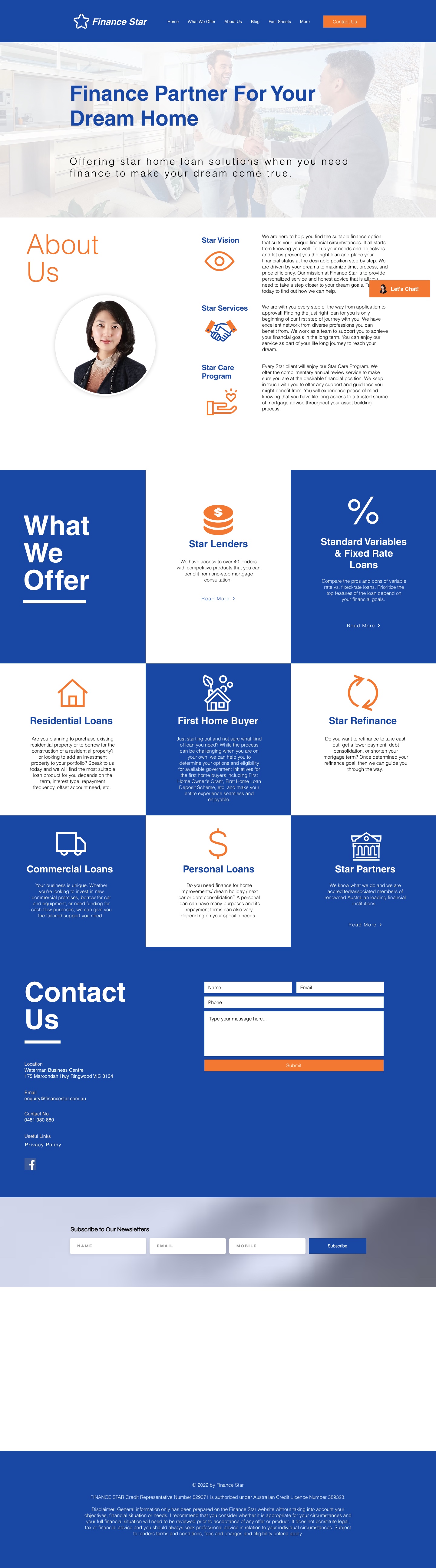 Finance Star original website