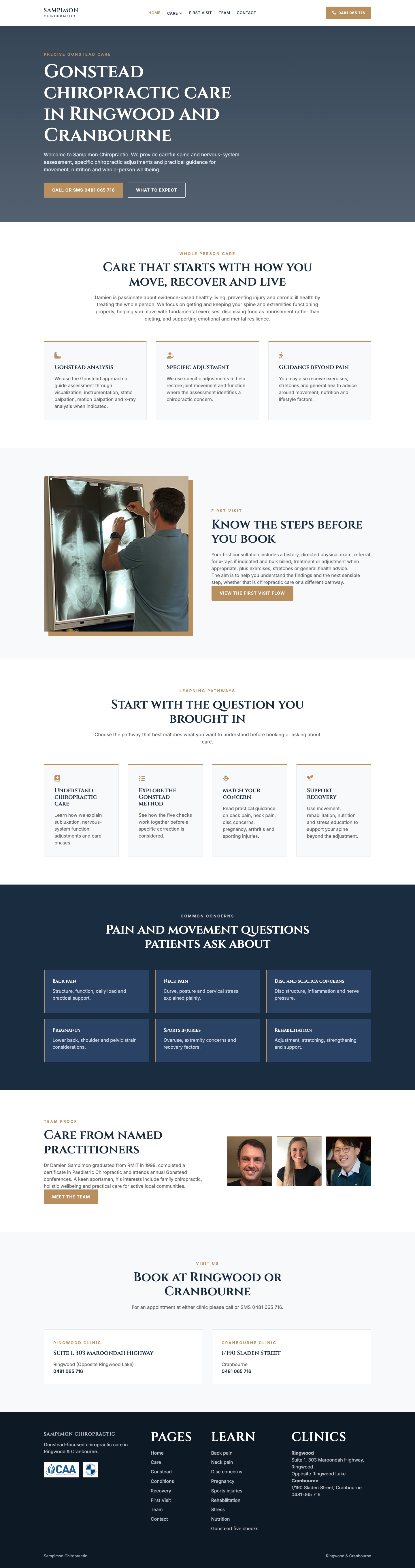 Sampimon SiteSimple version